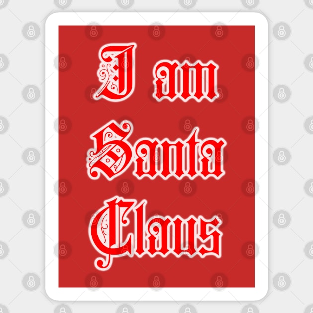 Vintage Santa Claus Sticker by Scar